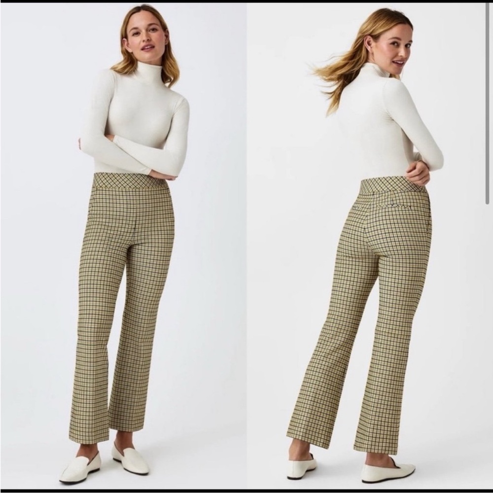 Spanx The Perfect Check Kick Flare Pants